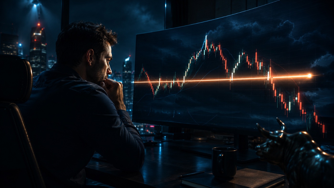Lashing Bias in trading: because fixing you on a target prevents you from reading the price