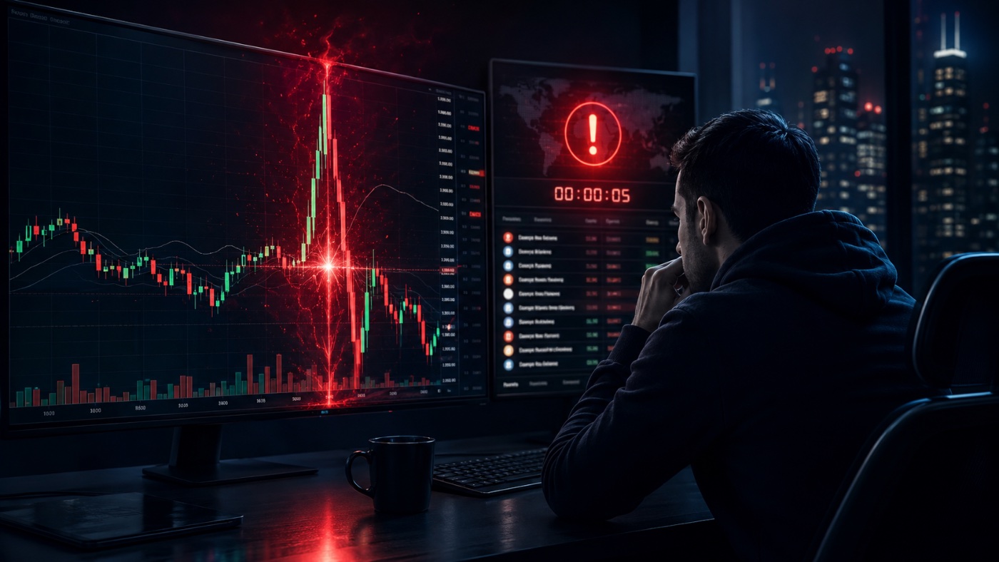 Trading during news: why enter before a high volatility event can turn a setup into a bet