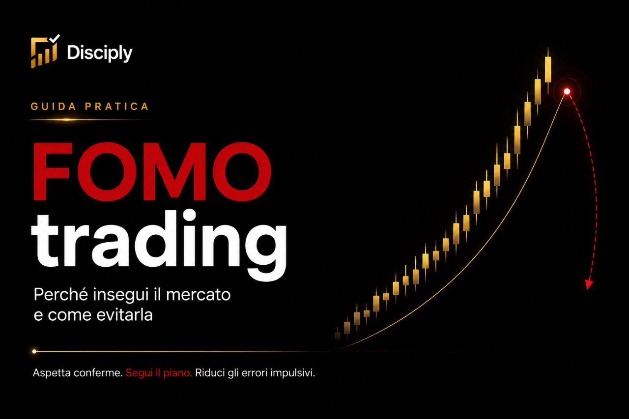 FOMO nel trading: come smettere di inseguire il mercato senza metodo