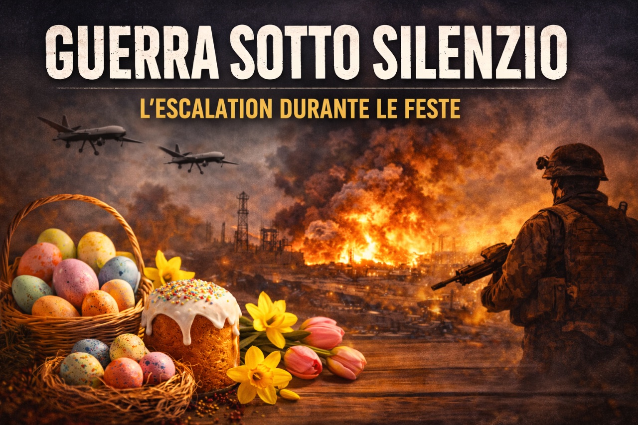 GUERRA SOTTO SILENZIO: PERCHÉ L’ESCALATION STA ACCELERANDO PROPRIO DURANTE LE FESTE