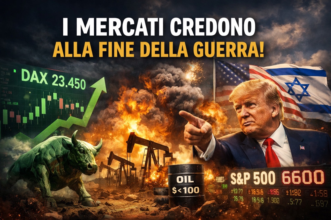 I mercati credono alla fine della guerra: il rally corre più veloce della diplomazia