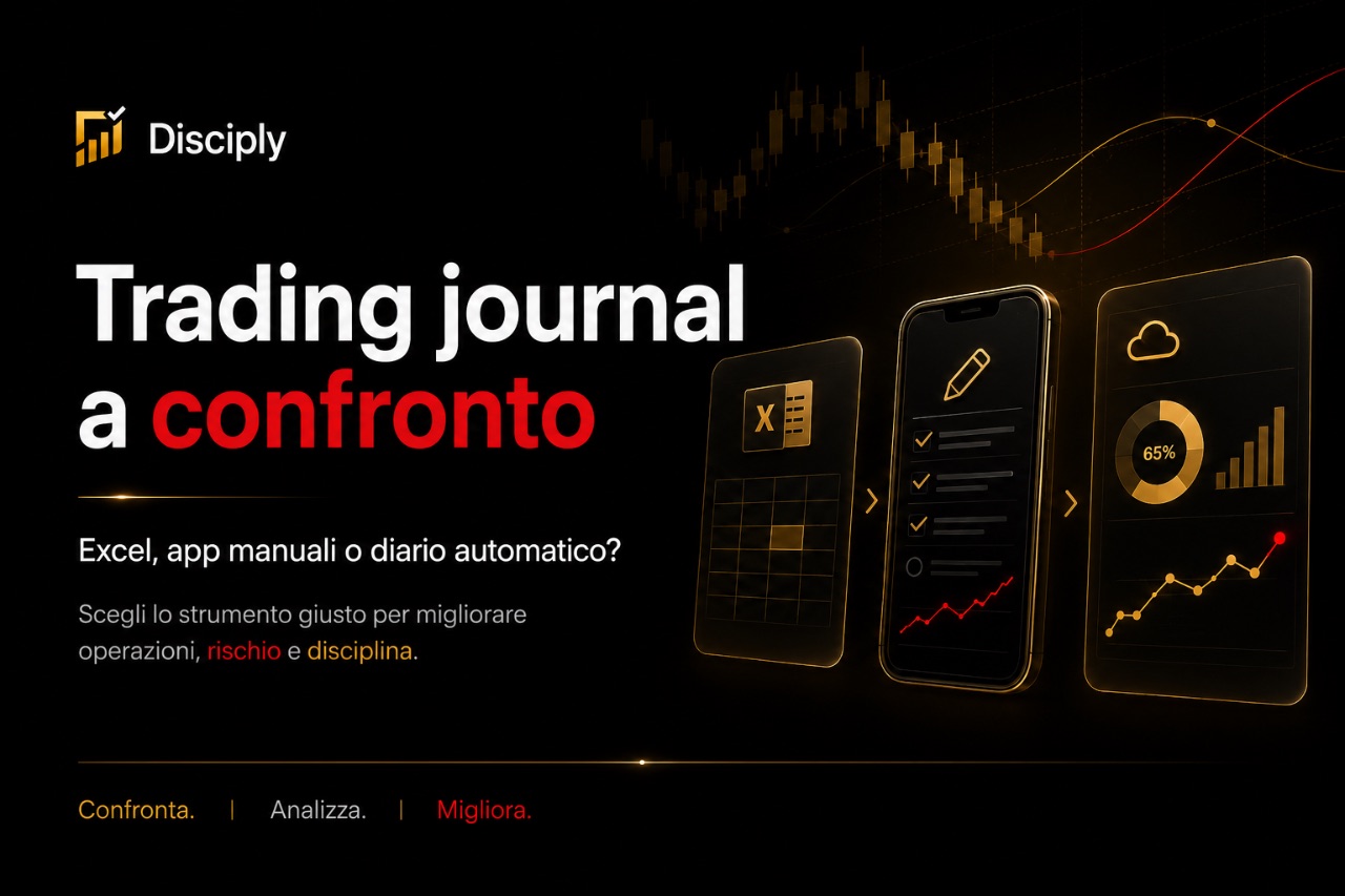 Trading journal a confronto: Excel, app manuali o diario automatico per migliorare davvero