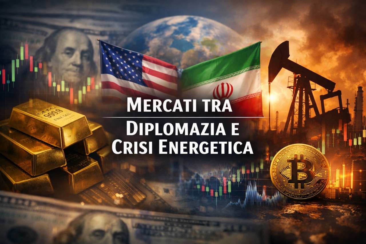 Oro in ripresa, petrolio sotto 100 dollari, dollaro in calo: i mercati prezzano la diplomazia ma restano appesi al risch